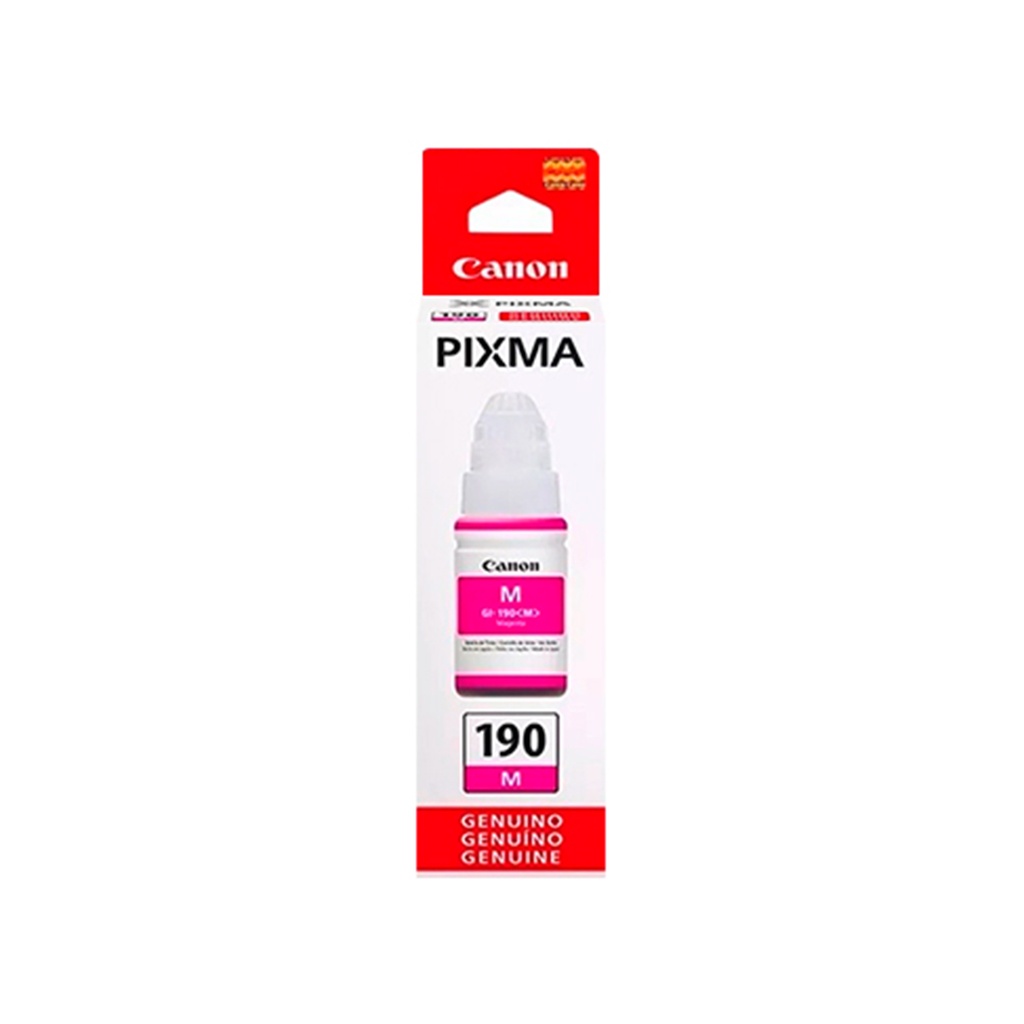 Botella de Tinta color Magenta Canon GI-190