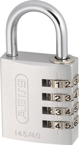 CANDADO ALUMINIO 145/40 PLATA CLAVE BLISTEADO