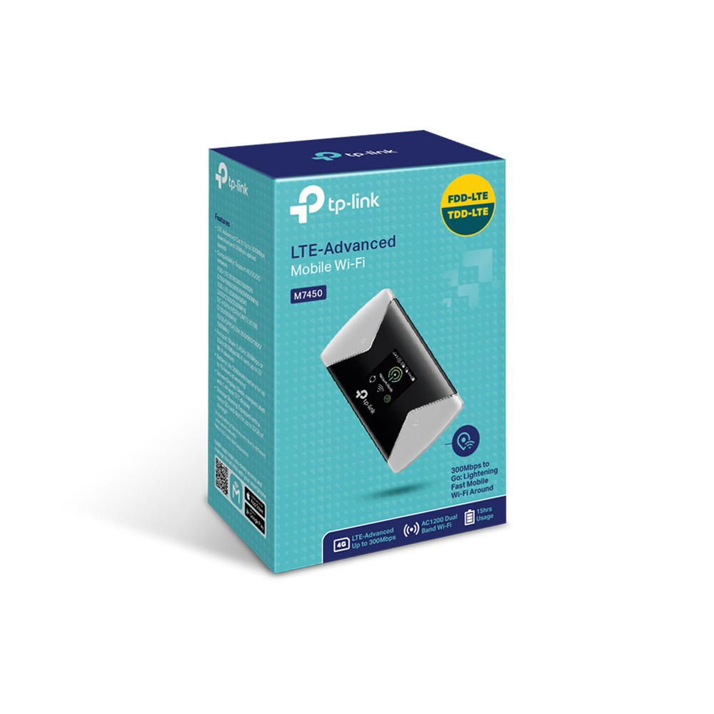 router con chip 4G LTE Wi-Fi mobile  300 MBPS 2.4 GHZ 300 M7450