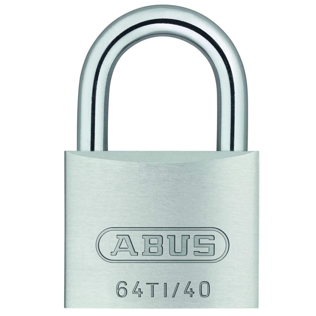 CANDADO ALUMINIO TITALIUM 64TI/40 KD BLISTEADO