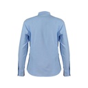 BLUSA OXFORD M/L CELESTE T/XL