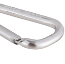 MOSQUETON ALUMINIO 5.0x50 PLATEADO