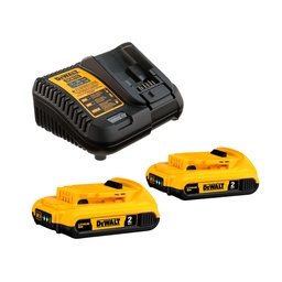 [DCB203C2-B2] Kit Cargador 4Ah DCB115 + 2 Baterías 2Ah 20V dewalt DCB203C2-B2