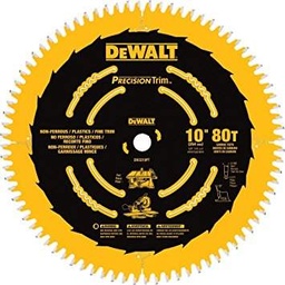 [DW3219PT] Disco de Sierra 10'' Eje 5/8'' (16 mm) DeWalt DW3219PT